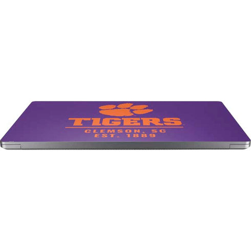 Clemson University Tigers Est 1889 Universal Laptop 12in (9.8 x 6.8in) Skin